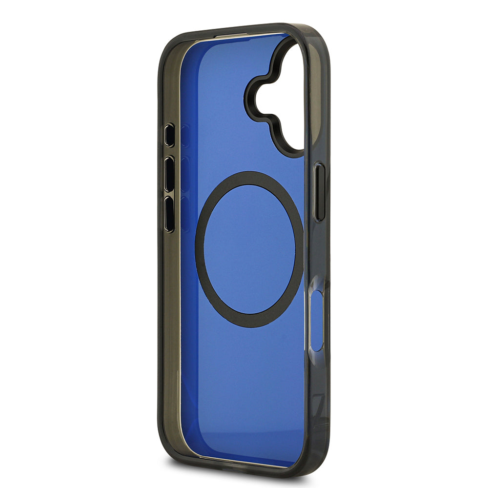 Apple iPhone 17 Kılıf BMW Orjinal Lisanslı M-safe Şarj Özellikli Metal Buton Tasarımlı IML Baskılı M Dizayn Kapak