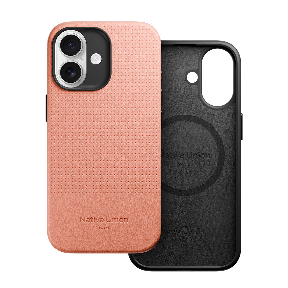 Apple iPhone 17 Kılıf M-safe Şarj Özellikli Deri Dokulu Native Union 2025 Active Serisi Kapak