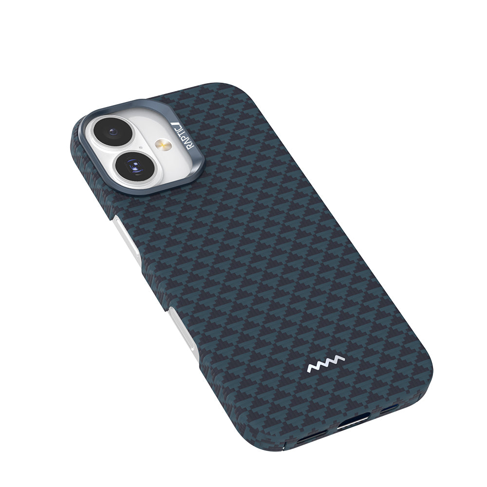 Apple iPhone 17 Kılıf M-safe Şarj Özellikli Raptic Aramid Skin Origin Serisi Kapak