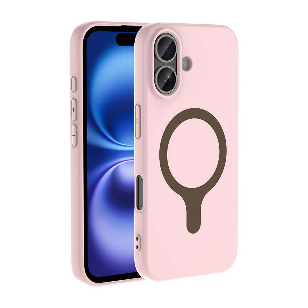 Apple iPhone 17 Kılıf M-Safe Şarj Özellikli Zore Aris Silikon Kapak