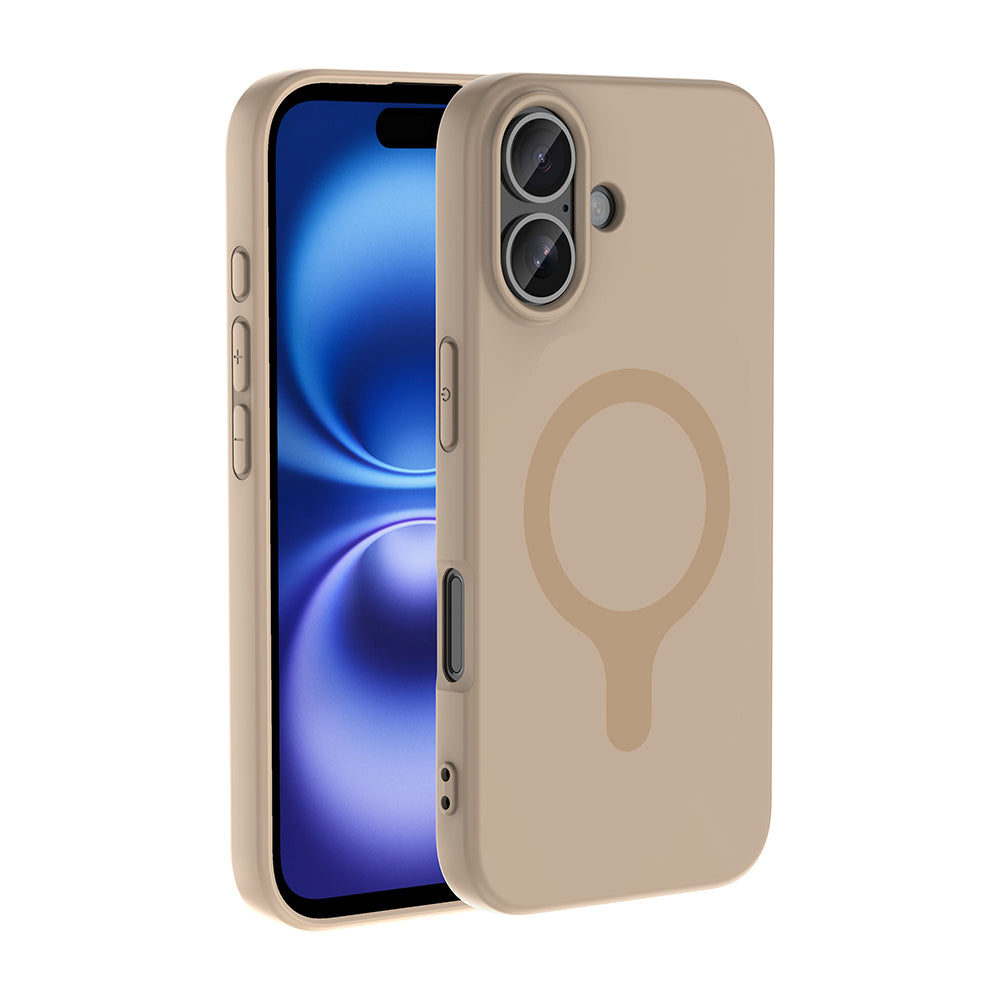 Apple iPhone 17 Kılıf M-Safe Şarj Özellikli Zore Aris Silikon Kapak