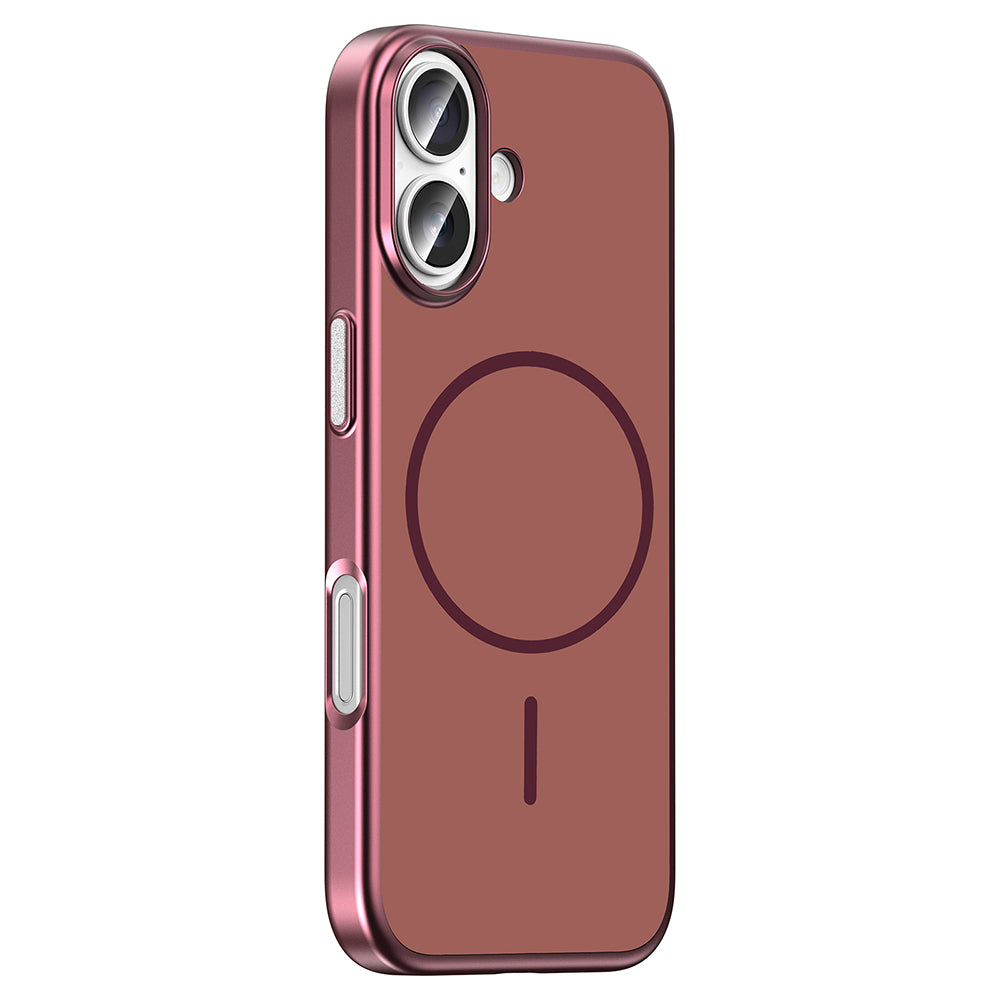 Apple iPhone 17 Kılıf M-Safe Şarj Özellikli Zore Lora PC Kapak