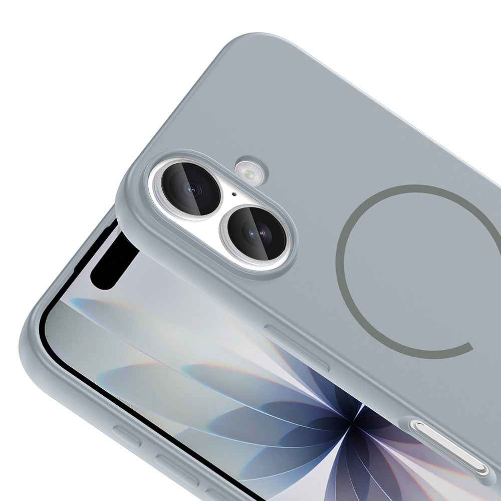 Apple iPhone 17 Kılıf M-safe Şarj Özellikli Zore Meta Kapak