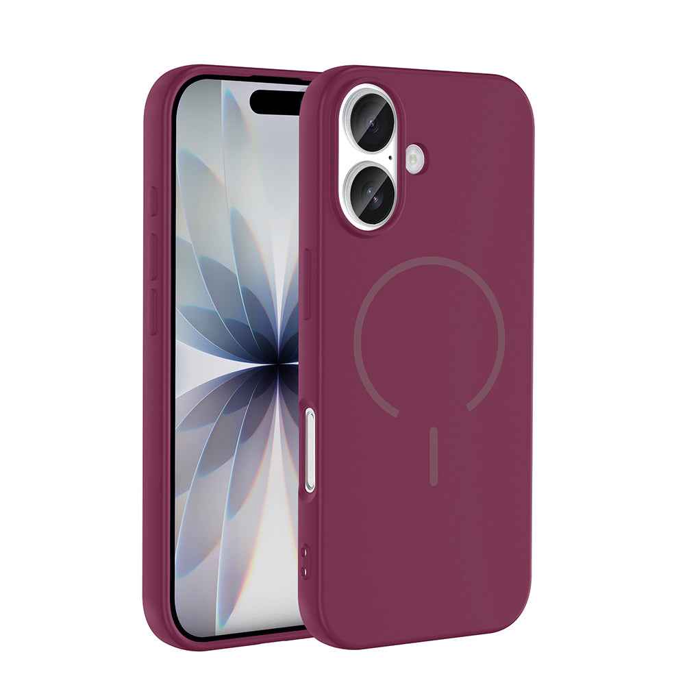 Apple iPhone 17 Kılıf M-safe Şarj Özellikli Zore Meta Kapak