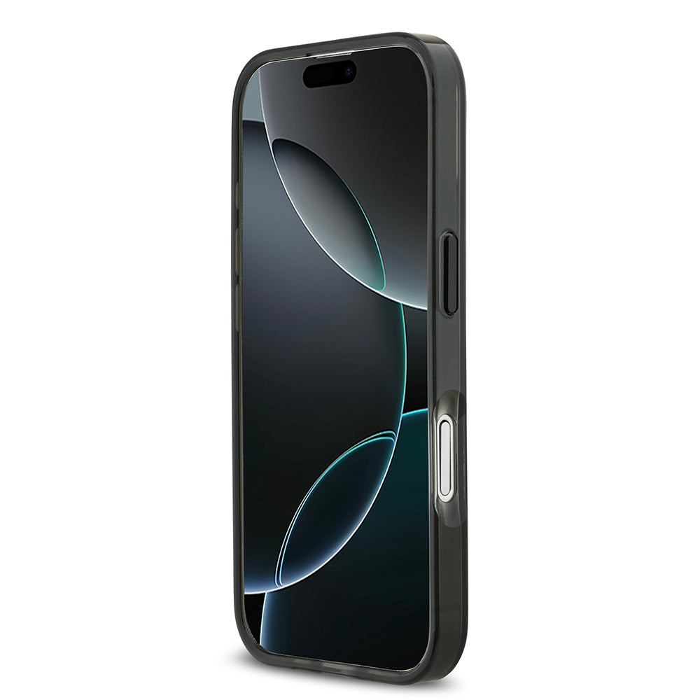 Apple iPhone 17 Kılıf Mercedes Benz Orjinal Lisanslı M-safe Şarj Özellikli Buzlu PC Nostaljik Yıldız Dizayn Kapak