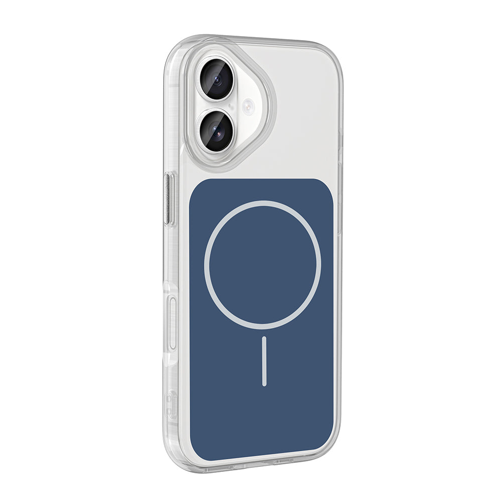 Apple iPhone 17 Kılıf Metal Buton Tasarımlı Zore İkonik Sert Silikon Kapak