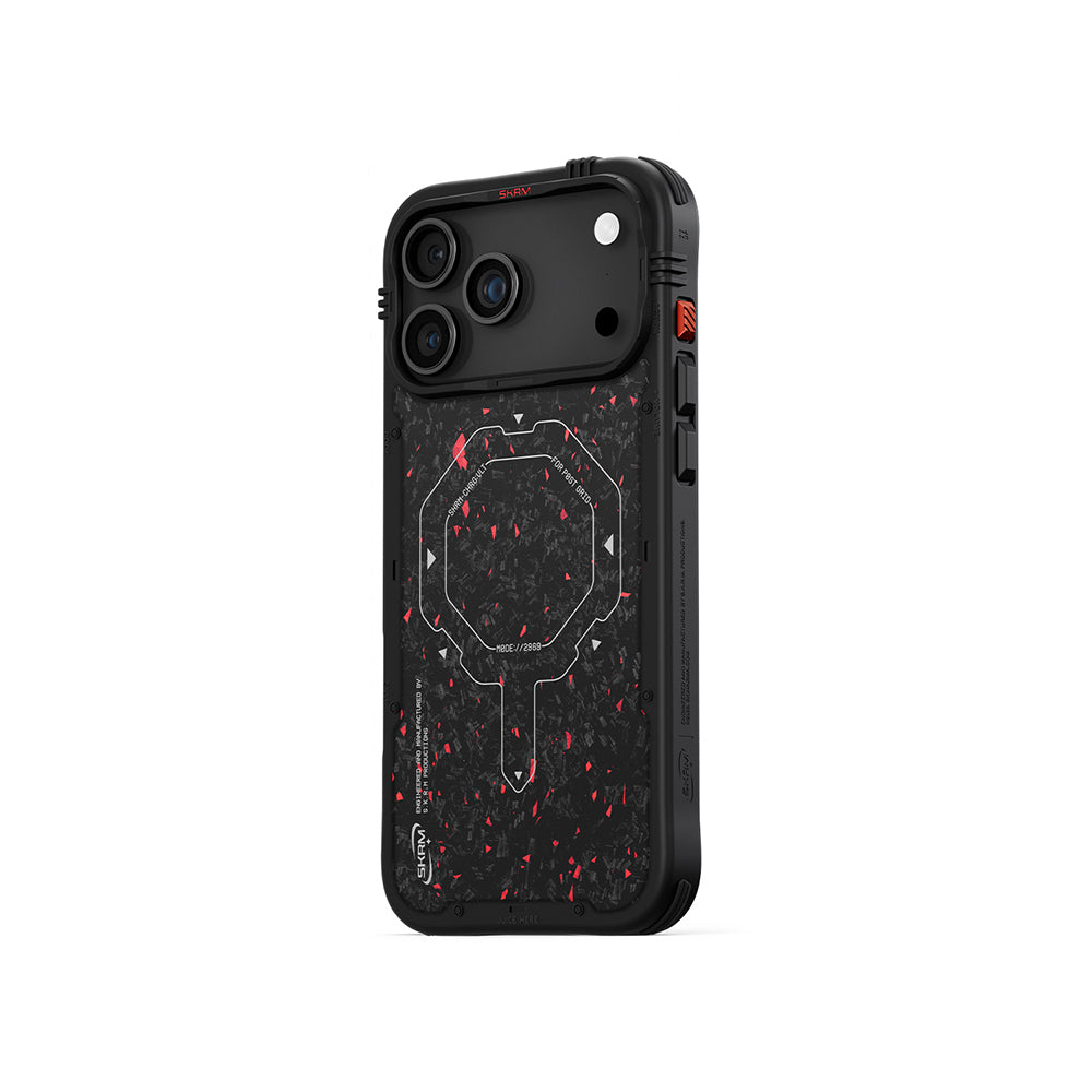Apple iPhone 17 Pro Kılıf M-safe Şarj Özellikli Airbag Tasarımlı Skinarma Vektor Kapak