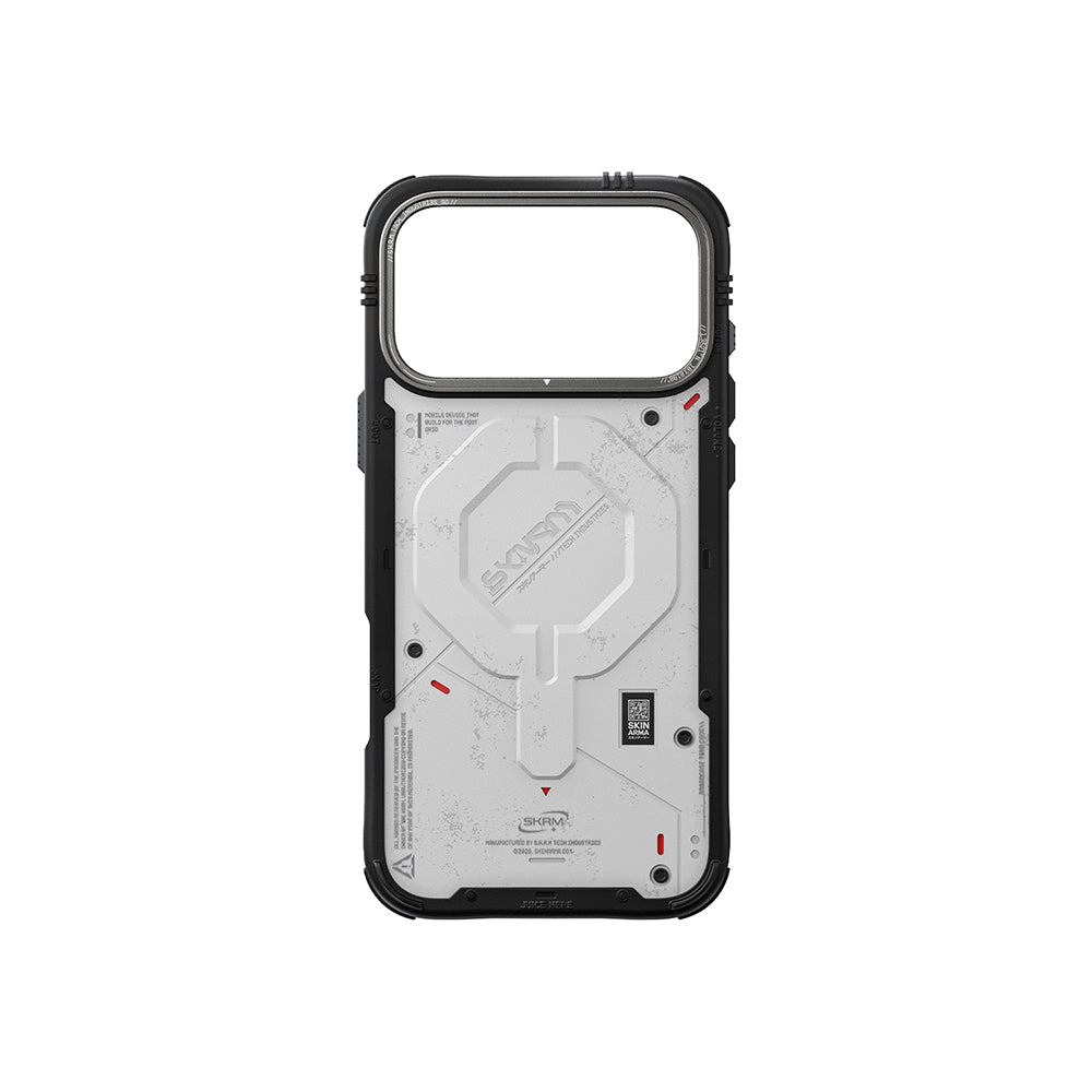 Apple iPhone 17 Pro Kılıf M-Safe Şarj Özellikli Airbag Tasarımlı Skinarma Vigor Kapak