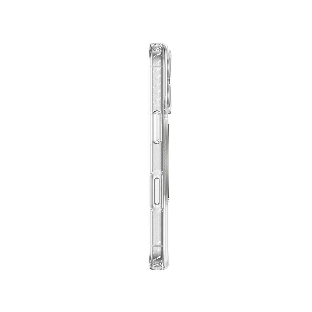 Apple iPhone 17 Pro Kılıf M-Safe Şarj Özellikli Airbag Tasarımlı Standlı AmazingThing Titan Pro MagSpin Kapak