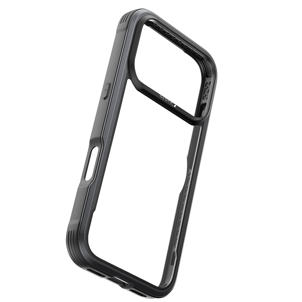 Apple iPhone 17 Pro Kılıf M-safe Şarj Özellikli Airbagli Raptic Shield Serisi Şeffaf Arka Yüzey Kapak