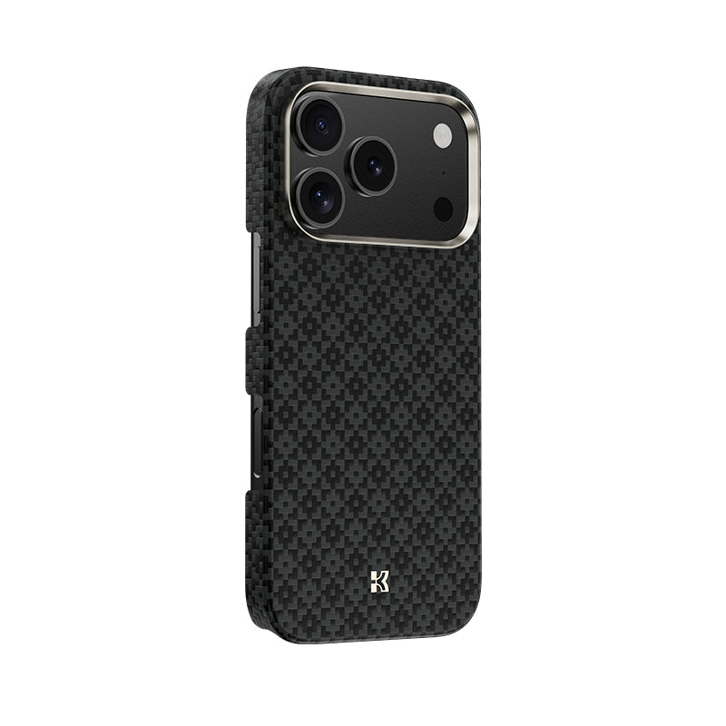 Apple iPhone 17 Pro Kılıf M-Safe Şarj Özellikli Benks ArmorAir ArmorGrid Serisi Kevlar Kapak