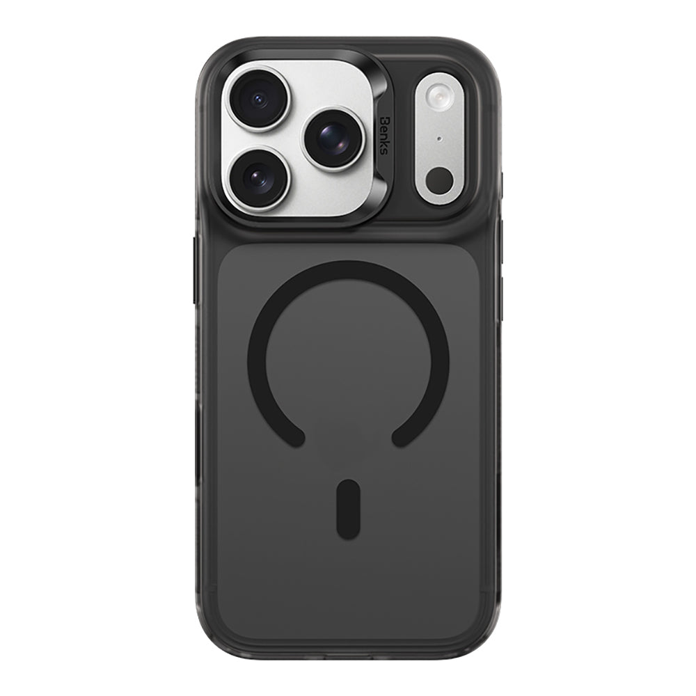 Apple iPhone 17 Pro Kılıf M-Safe Şarj Özellikli Benks C-Magnet Lucid Armor Kapak