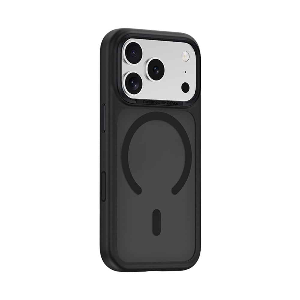 Apple iPhone 17 Pro Kılıf M-Safe Şarj Özellikli Benks Mist C-Magnet Yeni Seri Kapak