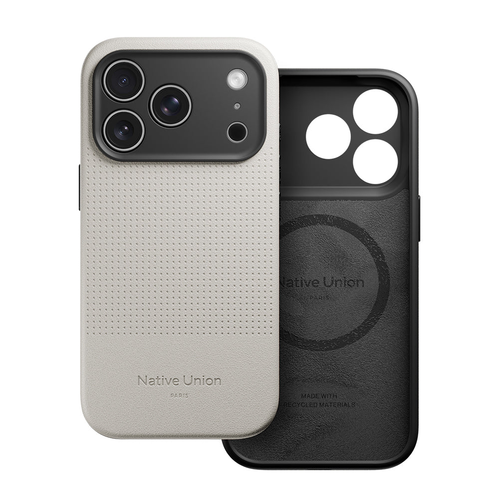 Apple iPhone 17 Pro Kılıf M-safe Şarj Özellikli Deri Dokulu Native Union 2025 Active Serisi Kapak