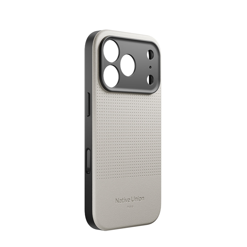 Apple iPhone 17 Pro Kılıf M-safe Şarj Özellikli Deri Dokulu Native Union 2025 Active Serisi Kapak