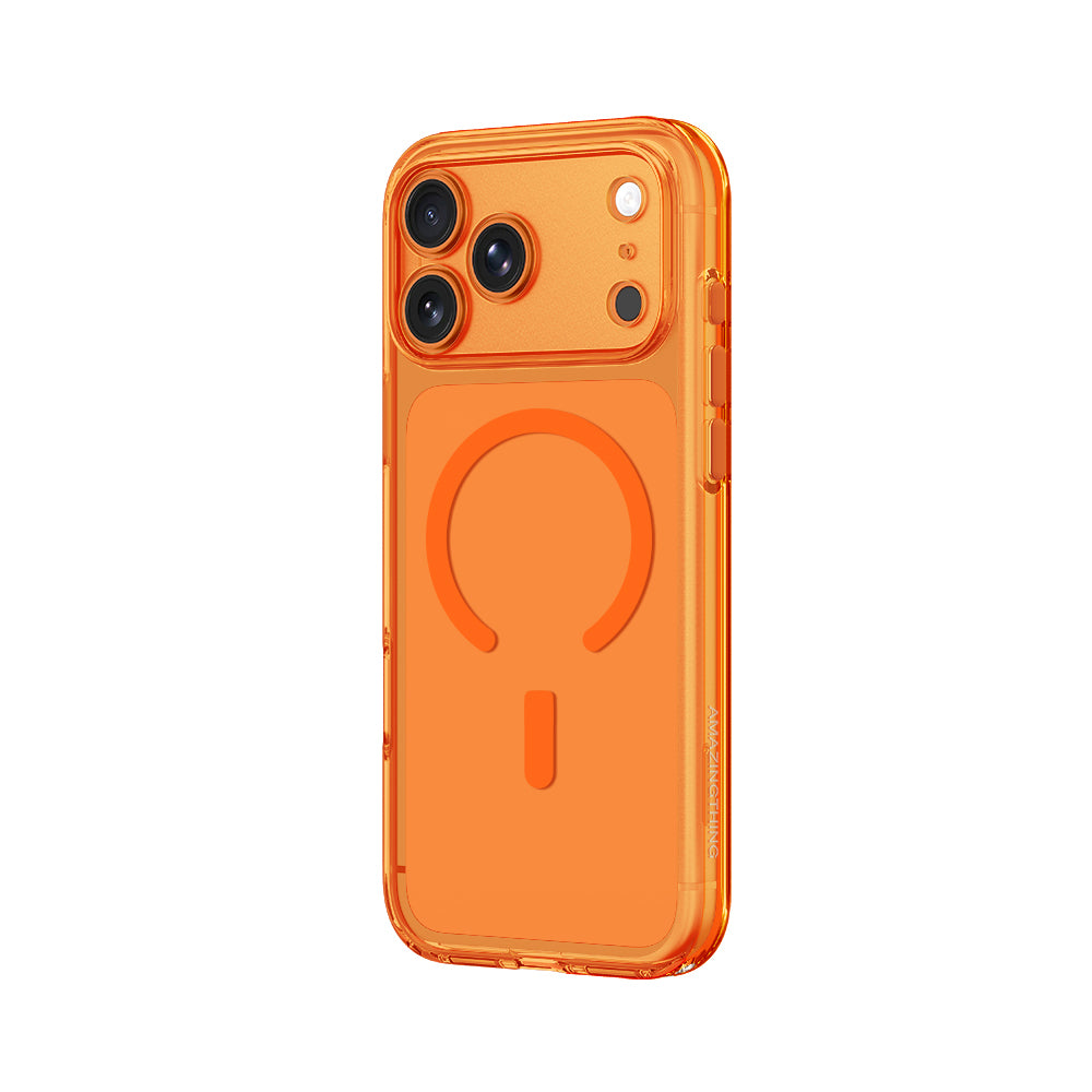 Apple iPhone 17 Pro Kılıf M-safe Şarj Özellikli Kamera Korumalı Amazingthing Minimal Lens Serisi Kapak