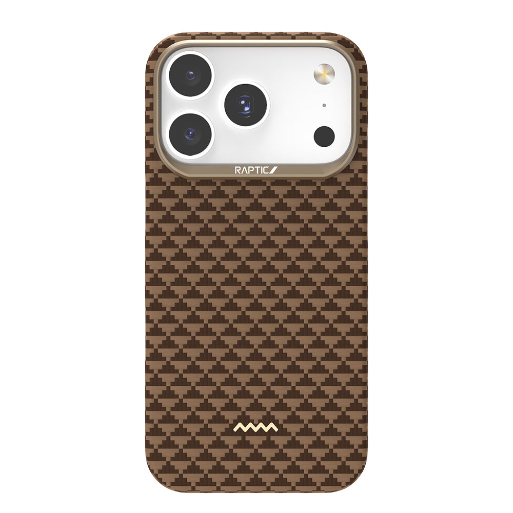 Apple iPhone 17 Pro Kılıf M-safe Şarj Özellikli Raptic Aramid Skin Origin Serisi Kapak