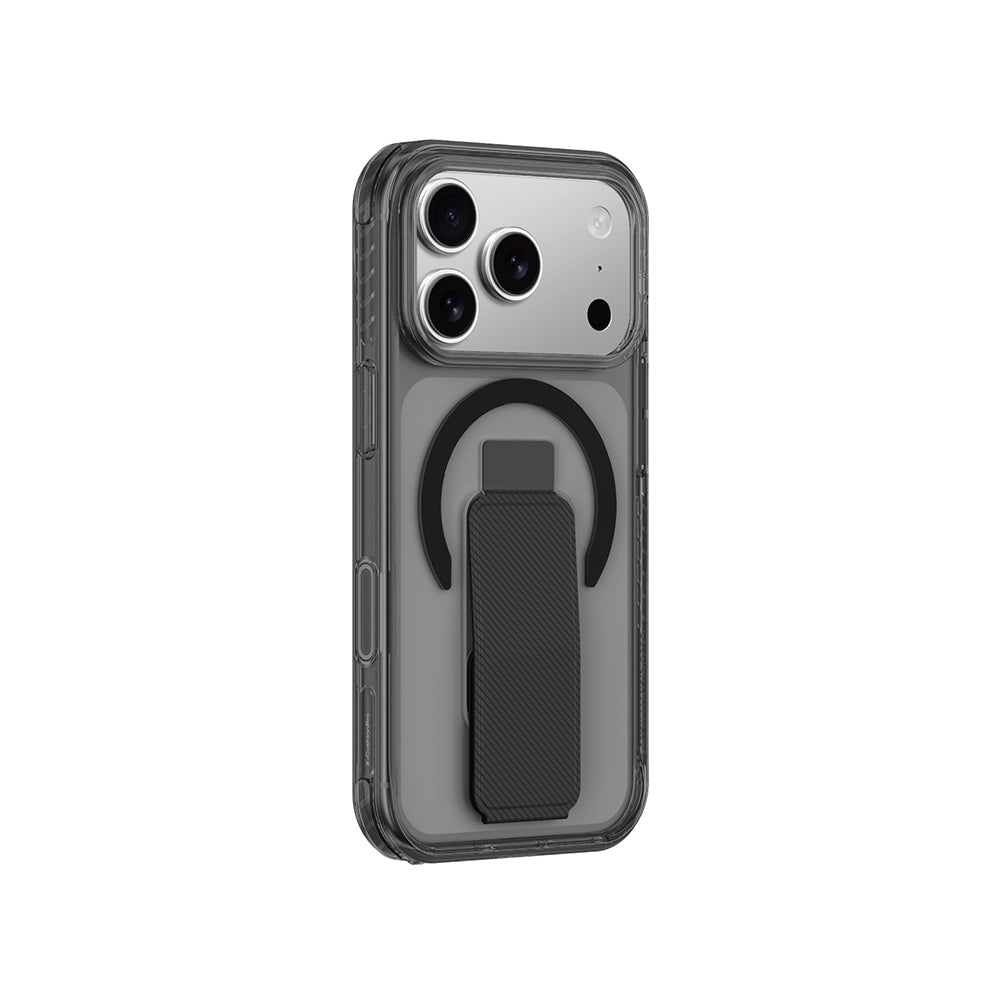 Apple iPhone 17 Pro Kılıf M-safe Şarj Özellikli Standlı Amazingthing Titan Pro Plus Kapak