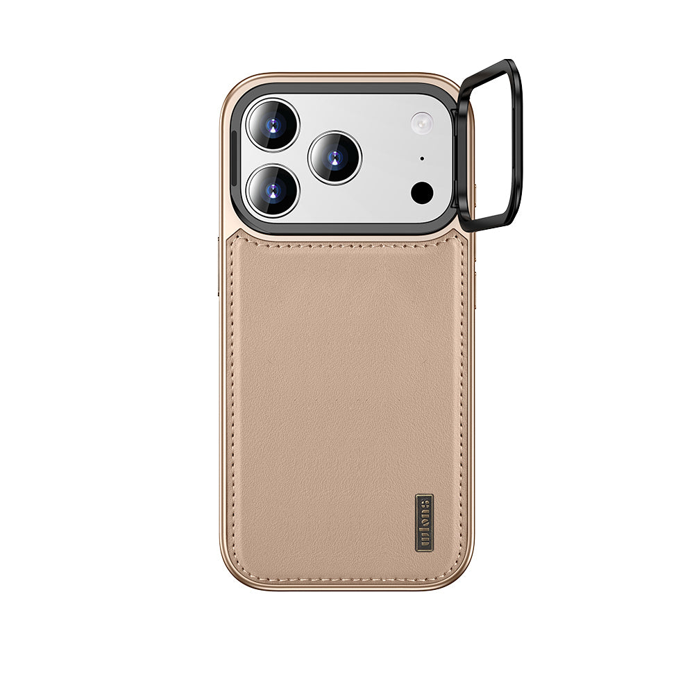 Apple iPhone 17 Pro Kılıf M-safe Şarj Özellikli Standlı Leto Kapak