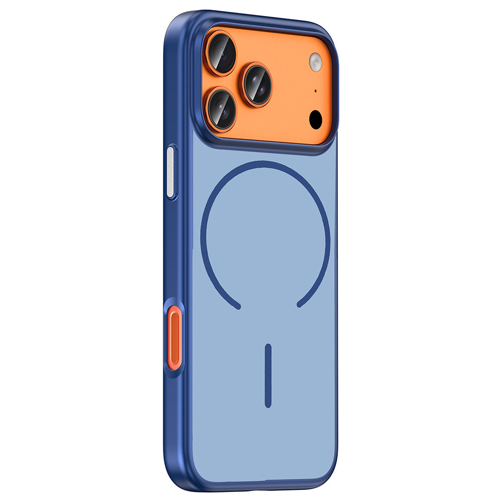 Apple iPhone 17 Pro Kılıf M-Safe Şarj Özellikli Zore Lora PC Kapak