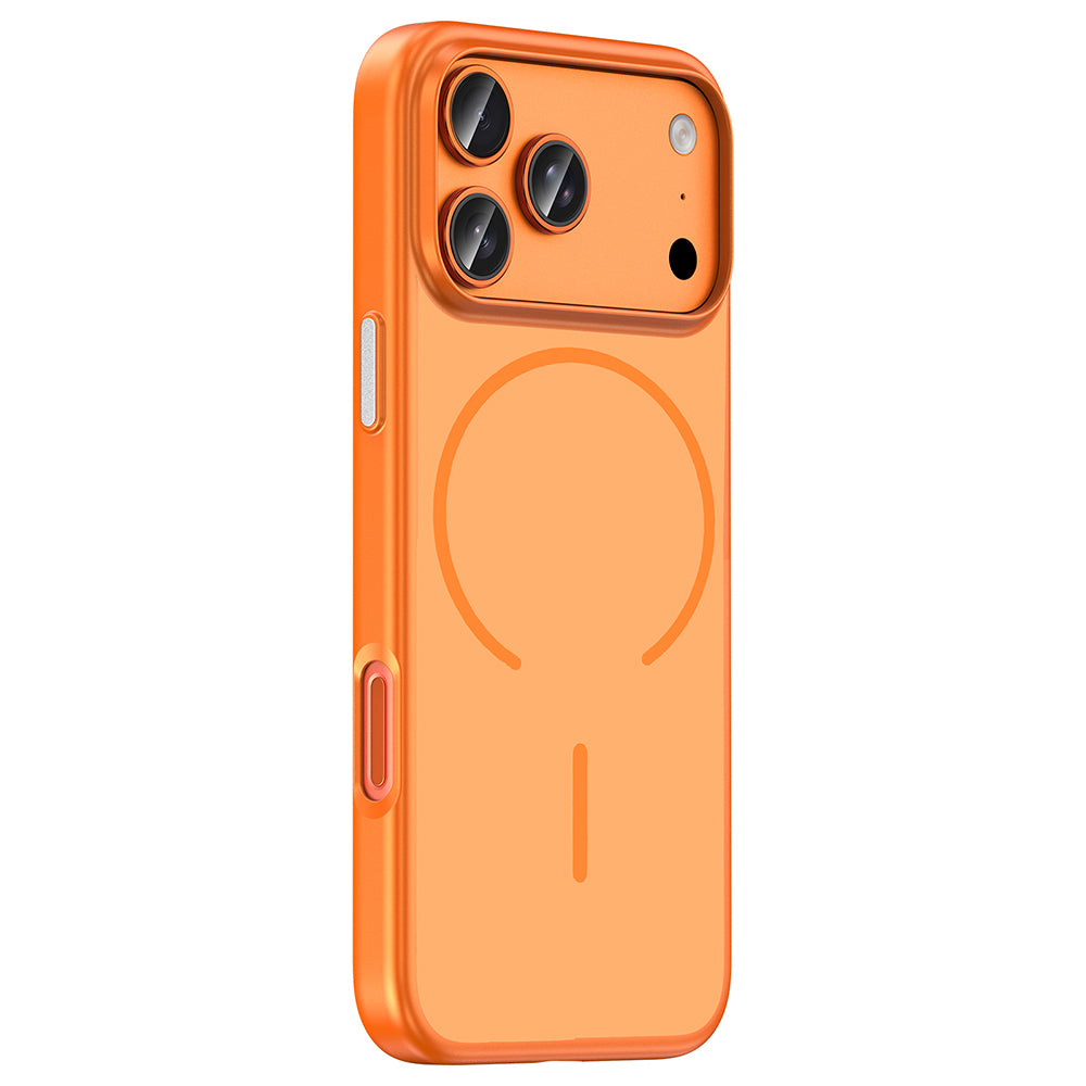 Apple iPhone 17 Pro Kılıf M-Safe Şarj Özellikli Zore Lora PC Kapak