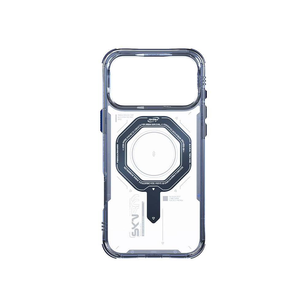 Apple iPhone 17 Pro Kılıf SkinArma M-safe Şarj Özellikli Airbag Tasarımlı Magma Kapak
