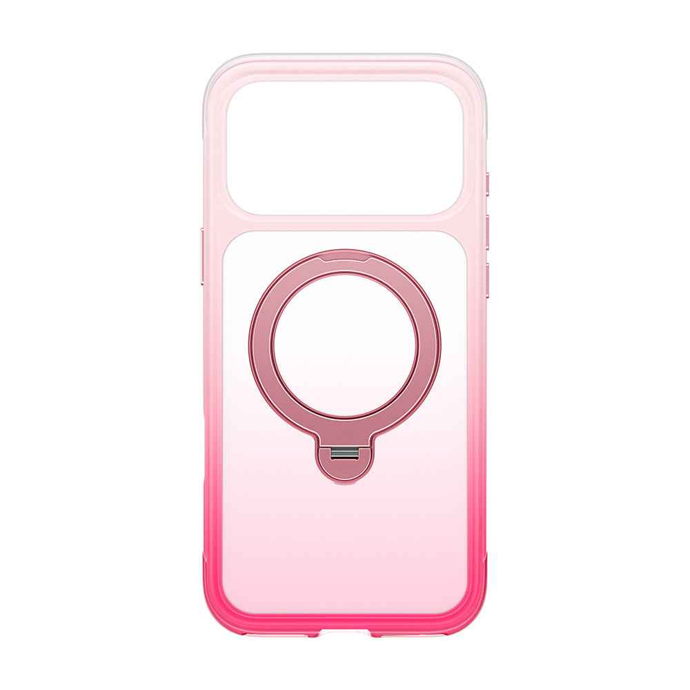 Apple iPhone 17 Pro Kılıf Wiwu AS-204 AeroShield Aurora Ultra Serisi M-safe Şarj Özellikli Airbag Tasarımlı Standlı Kapak