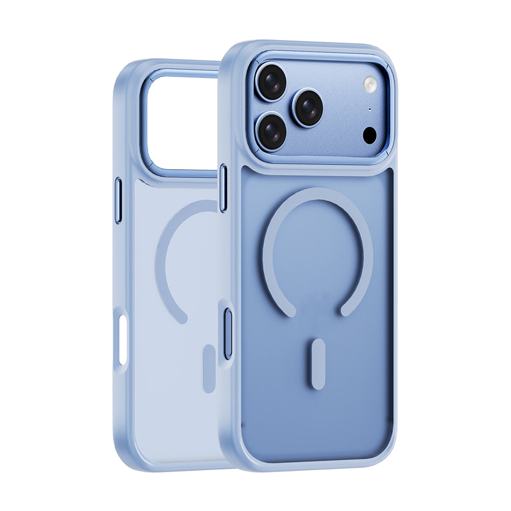 Apple iPhone 17 Pro Kılıf Wiwu FGG-012 ArmorPro Serisi M-safe Şarj Özellikli Parmak İzi Bırakmayan Kılıf