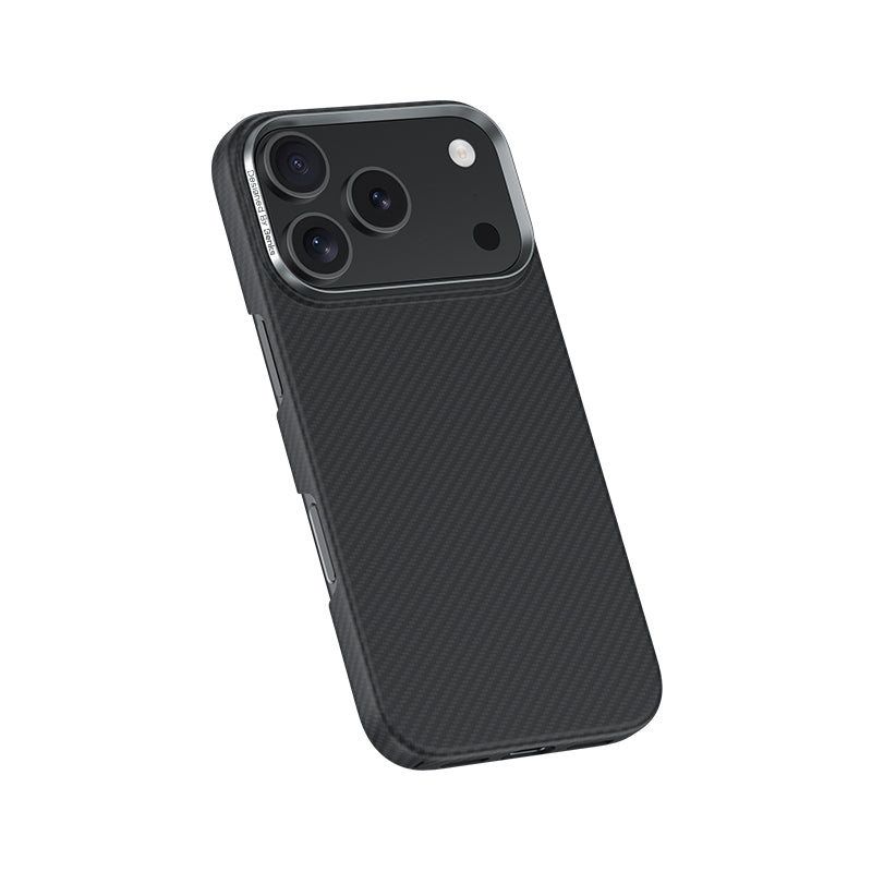Apple iPhone 17 Pro Max Kılıf Benks M-safe Şarj Özellikli Metal Kamera Çerçeveli Magnetik ArmorAir 600D Kevlar Fiber Kapak