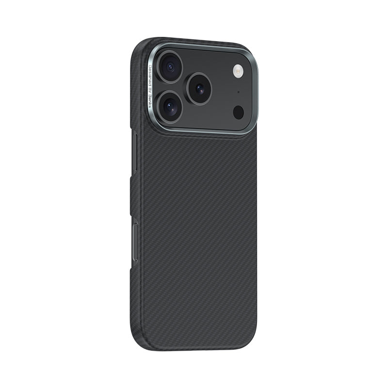 Apple iPhone 17 Pro Max Kılıf Benks M-safe Şarj Özellikli Metal Kamera Çerçeveli Magnetik ArmorAir 600D Kevlar Fiber Kapak
