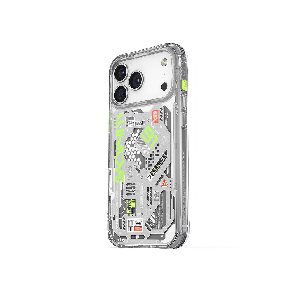 Apple iPhone 17 Pro Max Kılıf Desenli Airbag Tasarımlı Skinarma Spectra Kapak