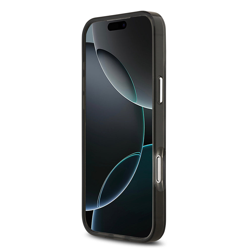 Apple iPhone 17 Pro Max Kılıf Karl Lagerfeld Orjinal Lisanslı M-safe Şarj Özellikli IML Leopar Baskılı Kapak