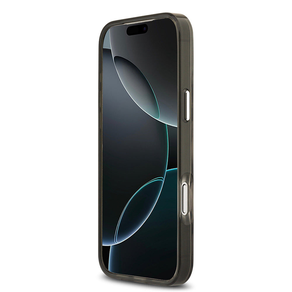 Apple iPhone 17 Pro Max Kılıf Karl Lagerfeld Orjinal Lisanslı M-safe Şarj Özellikli IML Leopar Baskılı Kapak