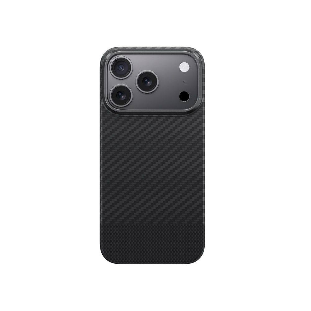 Apple iPhone 17 Pro Max Kılıf M-safe Şarj Özellikli 1500D Aramid Fiber Amazingthing Titan Max Serisi Kapak
