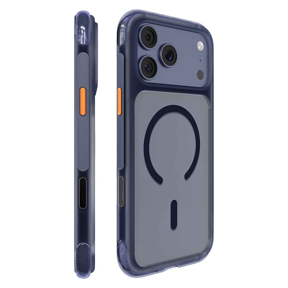 Apple iPhone 17 Pro Max Kılıf M-safe Şarj Özellikli Airbag Tasarımlı Mutural Air Shield Serisi Kapak