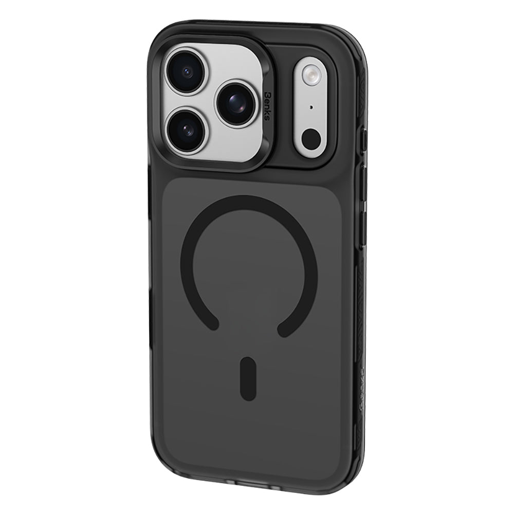 Apple iPhone 17 Pro Max Kılıf M-Safe Şarj Özellikli Benks C-Magnet Lucid Armor Kapak