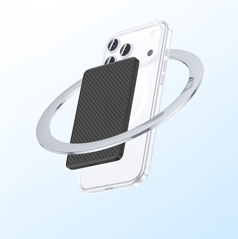 Apple iPhone 17 Pro Max Kılıf M-safe Şarj Özellikli Benks Crystal Serisi Şeffaf Kapak
