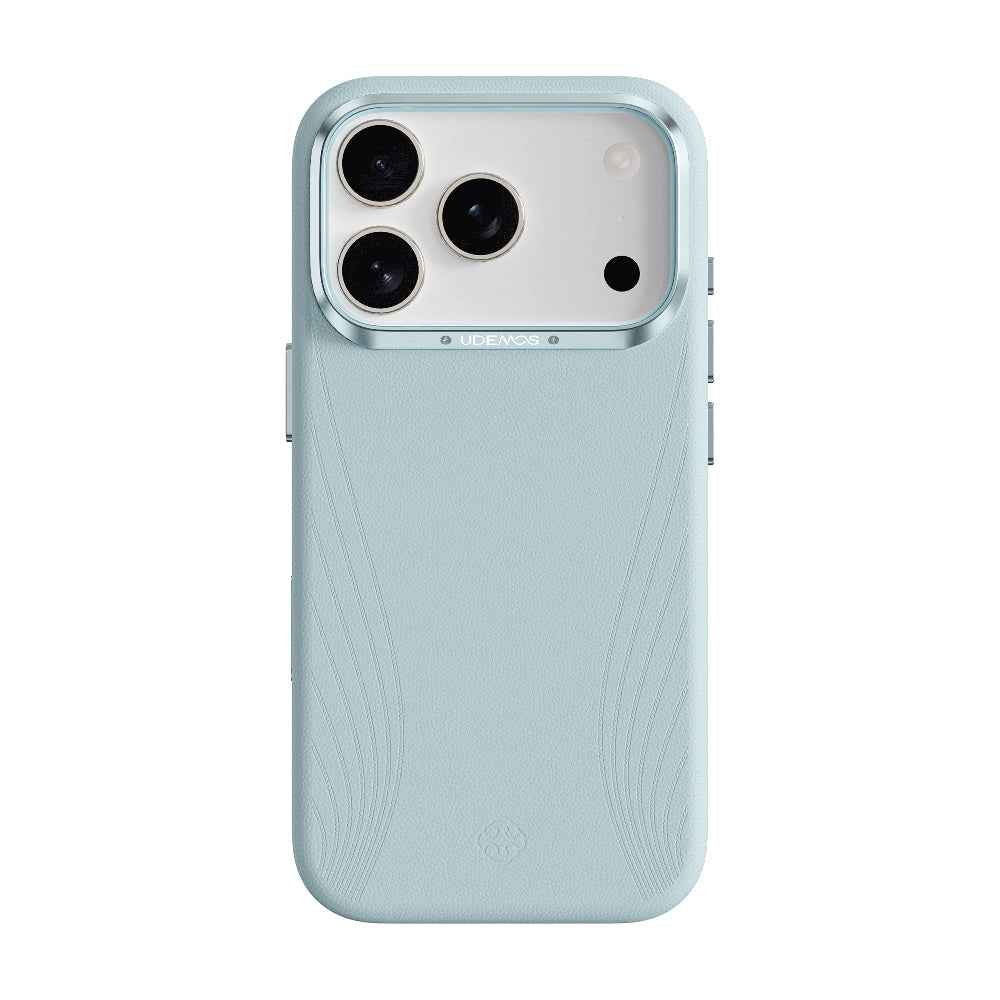 Apple iPhone 17 Pro Max Kılıf M-Safe Şarj Özellikli Çizgili Udemos Freedom Serisi Kapak