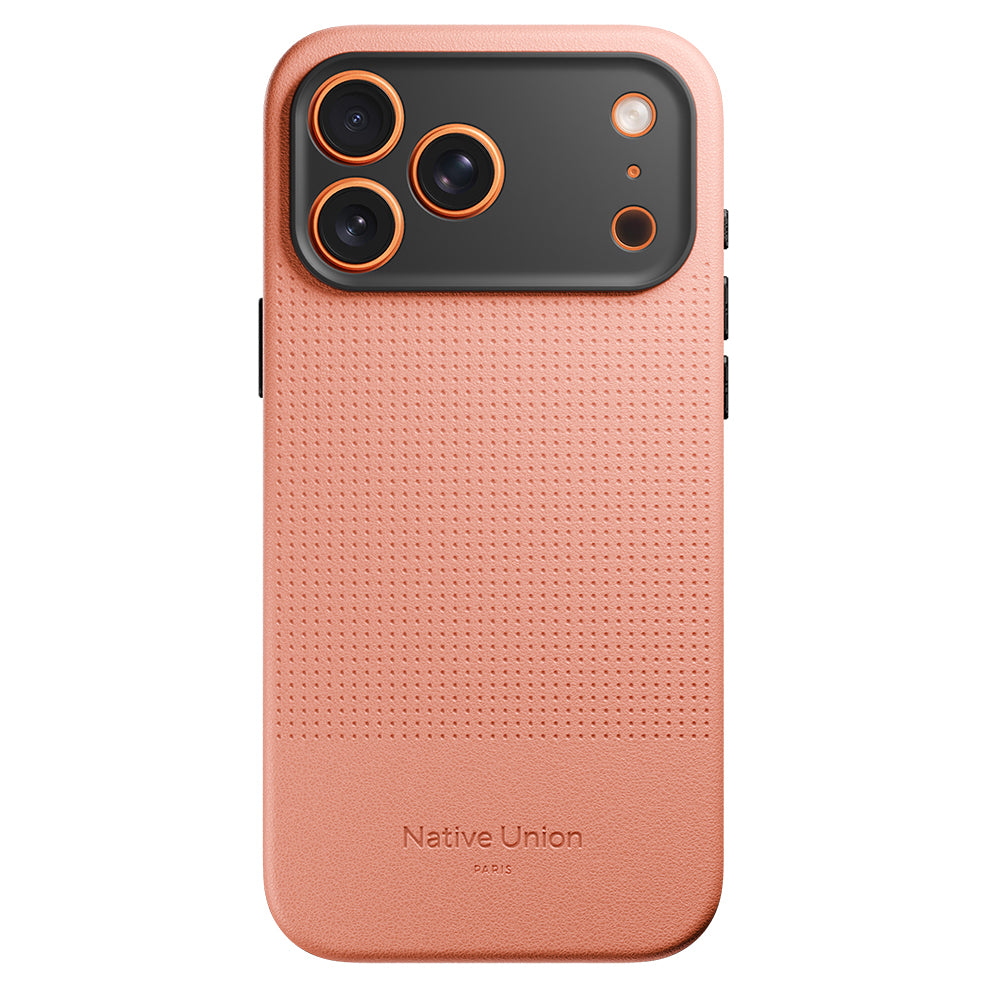 Apple iPhone 17 Pro Max Kılıf M-safe Şarj Özellikli Deri Dokulu Native Union 2025 Active Serisi Kapak