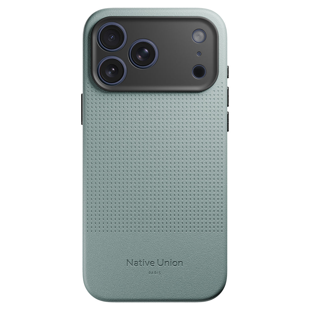 Apple iPhone 17 Pro Max Kılıf M-safe Şarj Özellikli Deri Dokulu Native Union 2025 Active Serisi Kapak