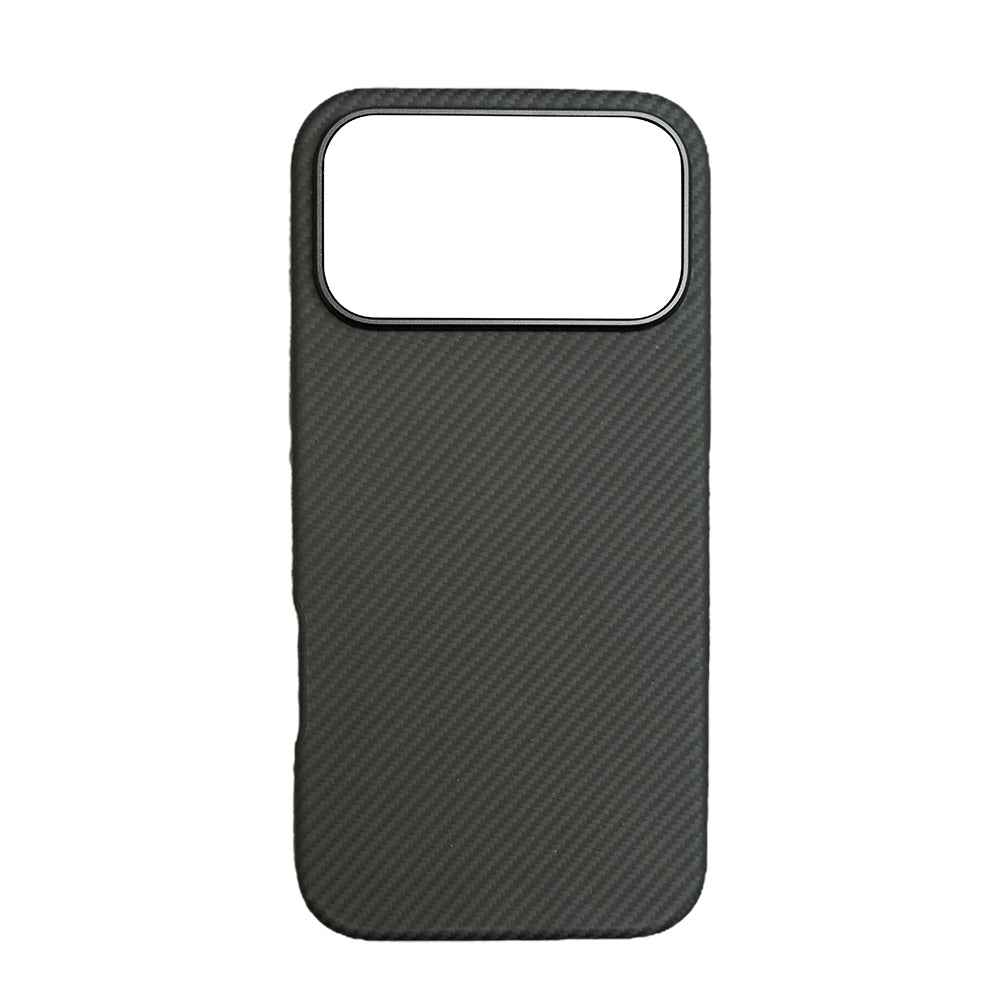 Apple iPhone 17 Pro Max Kılıf M-safe Şarj Özellikli Mohseven 600D Aramid Fiber Kapak