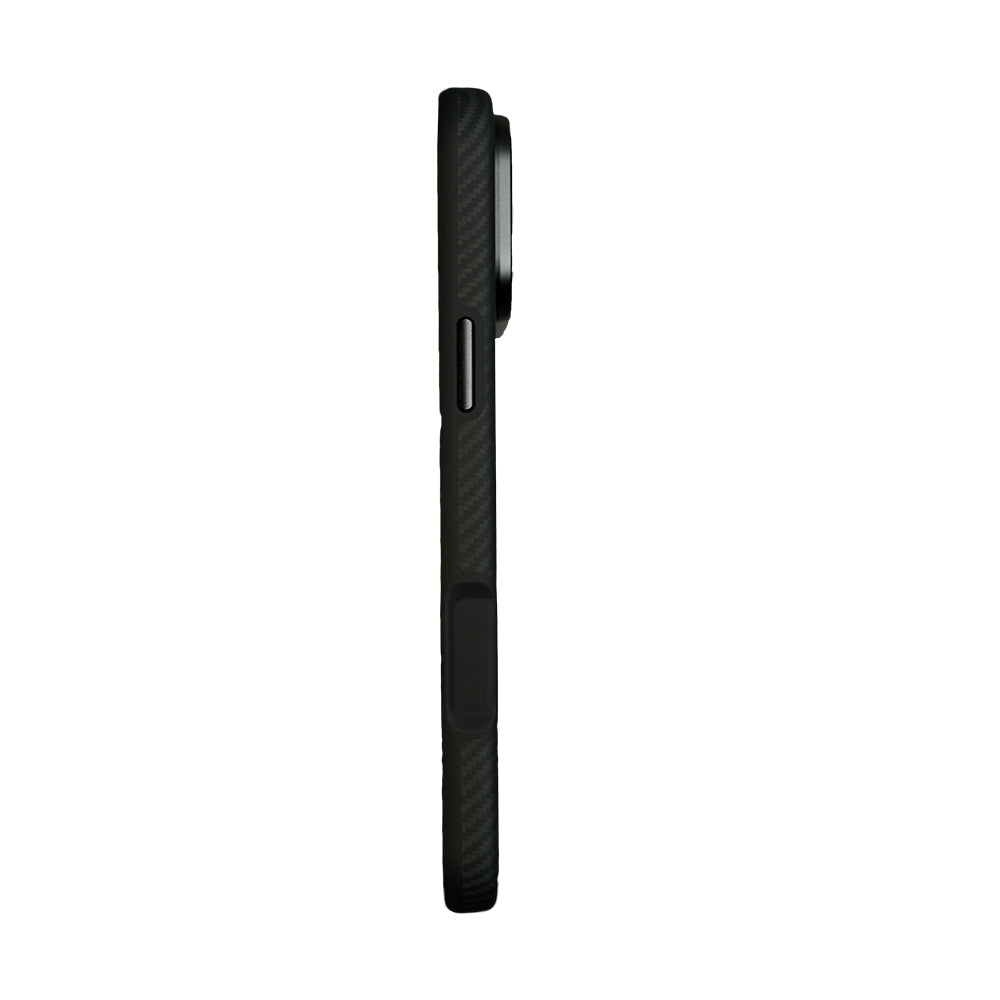 Apple iPhone 17 Pro Max Kılıf M-safe Şarj Özellikli Mohseven 600D Aramid Fiber Kapak