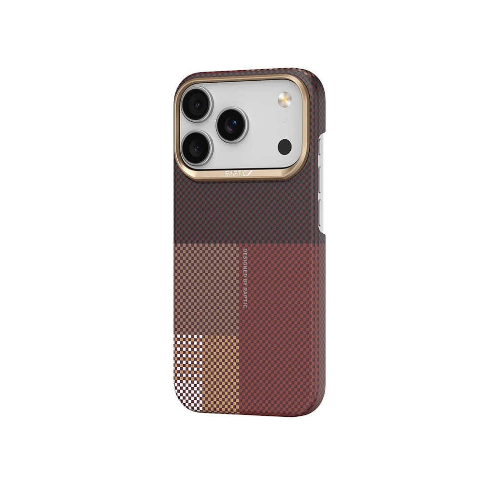 Apple iPhone 17 Pro Max Kılıf M-safe Şarj Özellikli Raptic Aramid Skin Transform Serisi Kapak