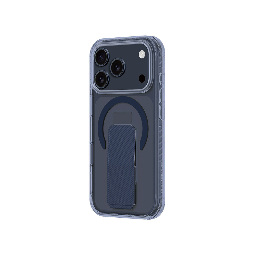 Apple iPhone 17 Pro Max Kılıf M-safe Şarj Özellikli Standlı Amazingthing Titan Pro Plus Kapak