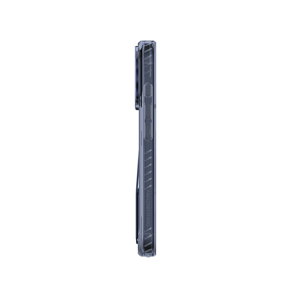 Apple iPhone 17 Pro Max Kılıf M-safe Şarj Özellikli Standlı Amazingthing Titan Pro Plus Kapak