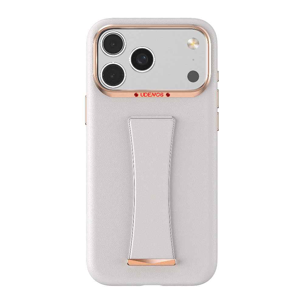Apple iPhone 17 Pro Max Kılıf M-Safe Şarj Özellikli Standlı Udemos İndependence Serisi Kapak