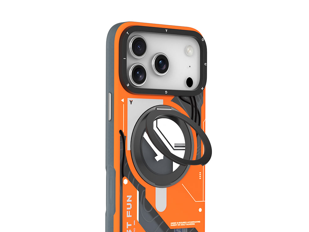 Apple iPhone 17 Pro Max Kılıf M-safe Şarj Özellikli Youngkit Starship Serisi Kapak