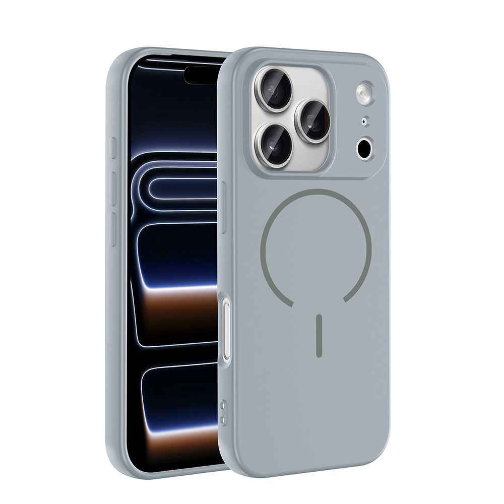 Apple iPhone 17 Pro Max Kılıf M-safe Şarj Özellikli Zore Meta Kapak