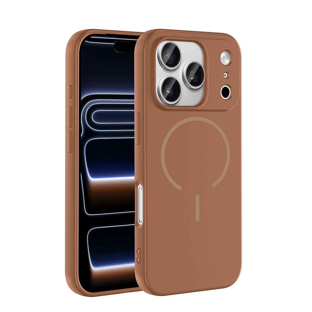 Apple iPhone 17 Pro Max Kılıf M-safe Şarj Özellikli Zore Meta Kapak