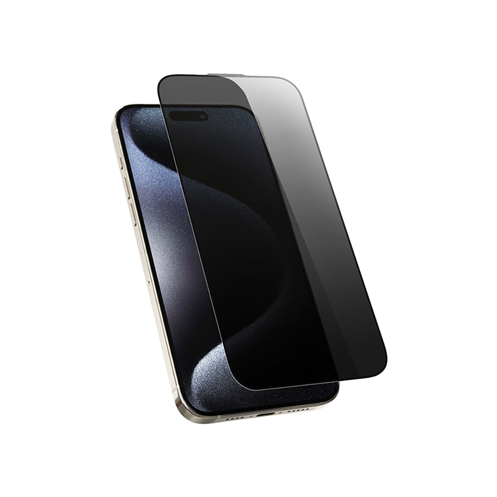 Apple iPhone 17 Pro Wiwu Wi-SQ009 Easy Install iPrivacy 360° Anti-Peep Oleofobik Temperli Cam Ekran Koruyucu + Kolay Uygulama Aparatlı